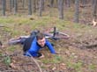 Вестибулярный аппарат слегка замерз - полежим.